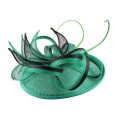 Wholesale sinamay fascinator hats for ladies feather trim hat fas classic style